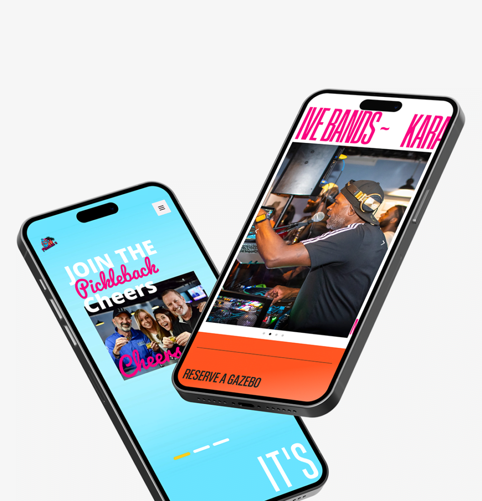 Our Work Branding Website Responsive Design Pickleback2